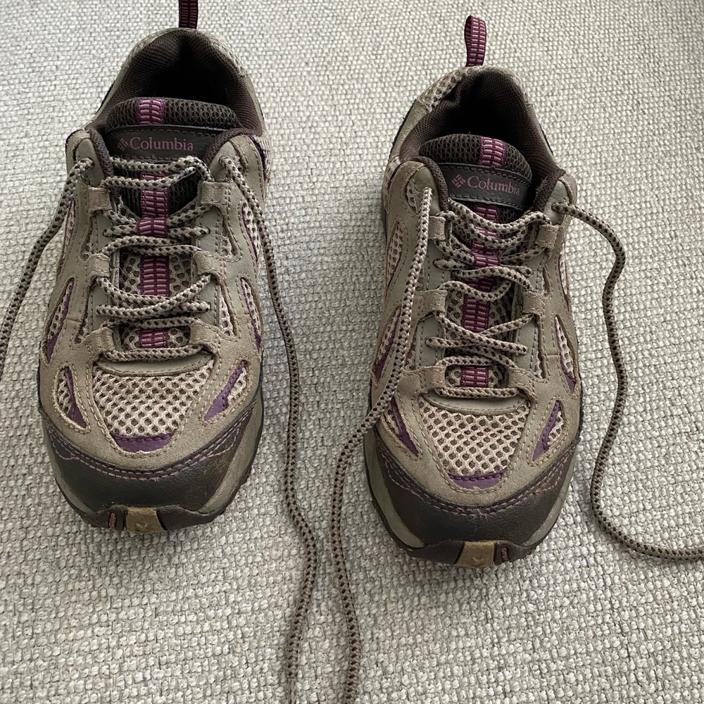 Columbia used hiking shoes size 6